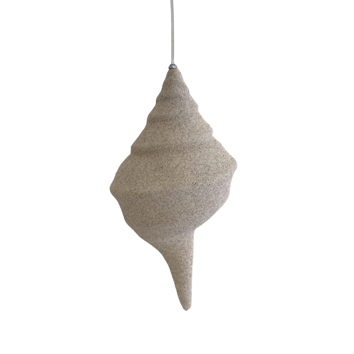 Keong Pendant Light by TIBA-TIBA - tropical fibreglass conch shell pendant lamp made in Bali. 