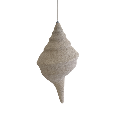 Keong Pendant Light by TIBA-TIBA - tropical fibreglass conch shell pendant lamp made in Bali. 
