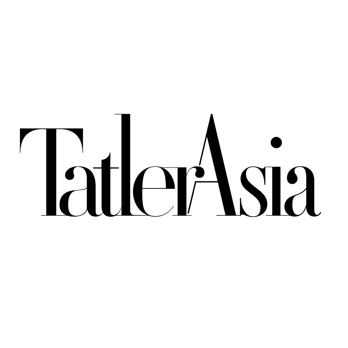 Tatler Asia logo in Black on white background by TIBA-TIBA